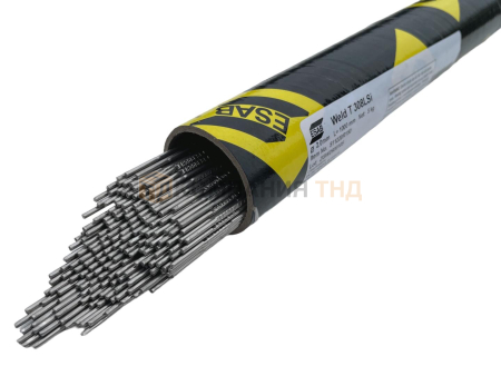 Присадочные прутки ESAB Weld T 308LSi для высоколегированных коррозионностойких сталей Прутки присадочные ESAB Weld T 308LSi
