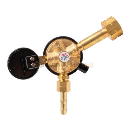 Редуктор пропановый GCE Base Control SE PB - 25/4 бар, вх. W 21,8x1/14LH"; вых. G 3/8" LH; 5 м3/ч