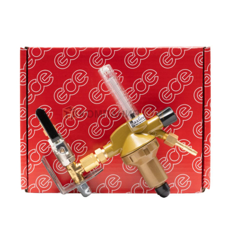 Редуктор сетевой GCE Dinset Flow Аргон/Смесь; -/30 л/мин; вх. G3/8", вых. G1/4"