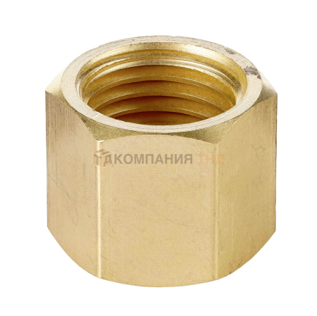 Гайка накидная ПТК М14х1,5, латунь - описание, технические характеристики, цены и акции в интернет-магазине Компании ТНД Гайка накидная ПТК М14х1,5, латунь