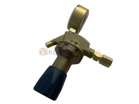 Редуктор сетевой GCE Dinset Кислород; -/10 бар; вх. G3/8", вых. G1/4"