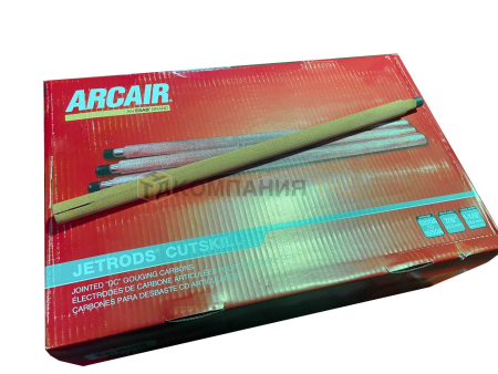 Электроды угольные ESAB ArcAir CutSkill DC Jointed стыкуемые омеднённые