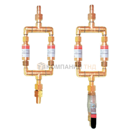 Редуктор сетевой GCE HF-Set S200 triple Кислород/Кислород/Пропан