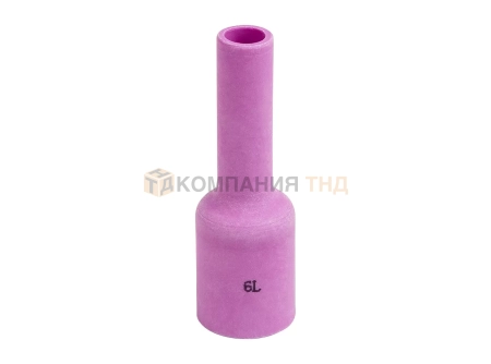Сопло керамическое КЕДР TIG-17–18–26 PRO/EXPERT № 6 / Ø 9,5 мм удлиненное газовая линза (7200014)