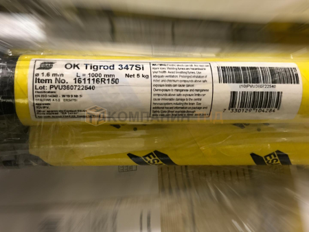 Прутки присадочные ESAB OK Tigrod 347Si