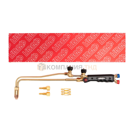 Резак пропановый KRASS Р3П-02М (вентильный до 300 мм) L=485 мм нар №1/ вн№1,2,3,4 пластиковая ручка Резак пропановый KRASS Р3П-02М (вентильный до 300 мм) L=485 мм нар №1/ вн№1,2,3,4 пластиковая ручка