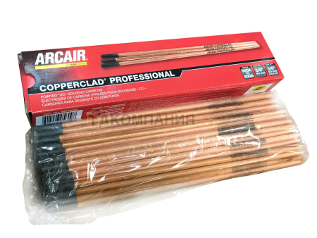 Электроды угольные ESAB ArcAir DC омеднённые (OK Carbon)