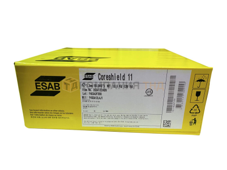 Порошковая проволока ESAB Coreshield 11 для сварки углеродистых и низколегированных сталей Проволока порошковая ESAB Coreshield 11