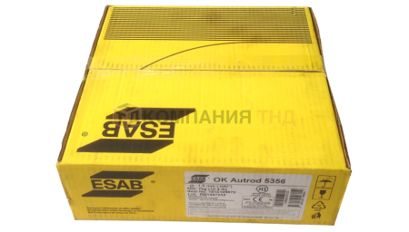 Сварочная проволока сплошного сечения ESAB OK Autrod 5356 (OK Autrod 18.15) для дуговой сварки алюминия в среде защитных газов Проволока сварочная ESAB OK Autrod 5356 (OK Autrod 18.15)