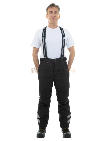 Брюки зимние BRODEKS KW306, черный (56) (KW306BLACK56)