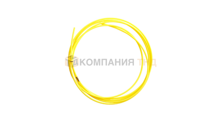 Проволокопровод KRASS тефлон желтый 1.2–1.6 мм 36KD/401D-501D и MSP360/MSP511, 4.5м (IIC0216)
