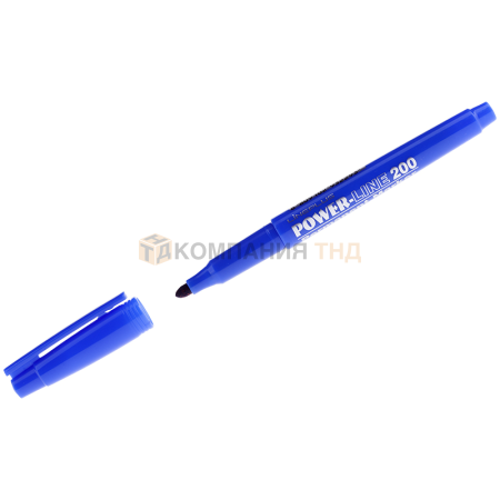 Маркер перманентный Line Plus 200B синий, пулевидный, 1,5мм, PER-200B (062829)