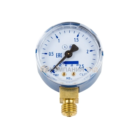 Манометр Кедр ТМ2 Кислород, (0-2,5 МПа, кл.2,5, М12Х1,5) О2-У