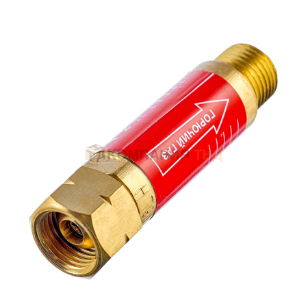 Клапан огнепреградительный ПТК КОГ газовый (на редуктор) М16х1,5LH