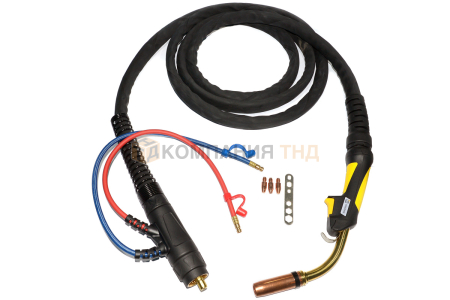 Сварочная горелка HUGONG с жидкостным охлаждением MIG/MAG HG50-500А-3м. / MIG Torch HG50 water cool (20200010141) (032188)