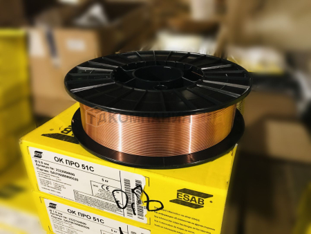 Проволока сварочная ESAB ОК ПРО 51С