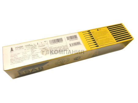 Электроды ESAB УОНИИ-13/55 ГАН ф 2,5 мм х 350 мм (4,5кг) (3943253WM0)
