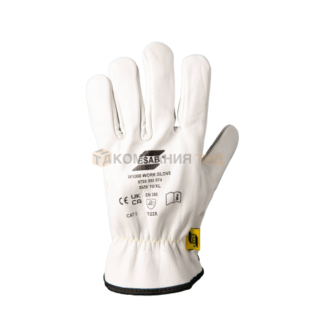 Перчатки ESAB рабочие кожаные W1000