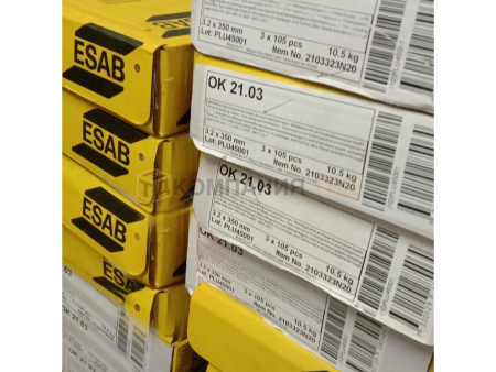 Сварочные электроды ESAB OK GPC (OK 21.03) Электроды ESAB OK GPC (OK 21.03)