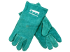 Перчатки сварочные КЕДР КС-15 ЛЮКС, зеленые (8005388)