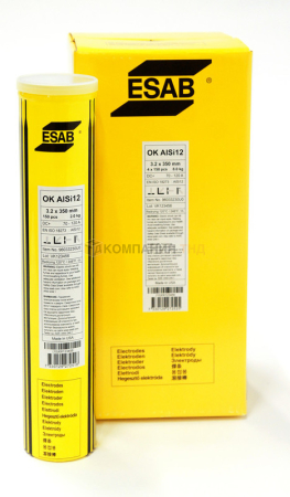 Сварочные электроды ESAB OK AlSi12 (OK 96.50) Электроды ESAB OK AlSi12 (OK 96.50)