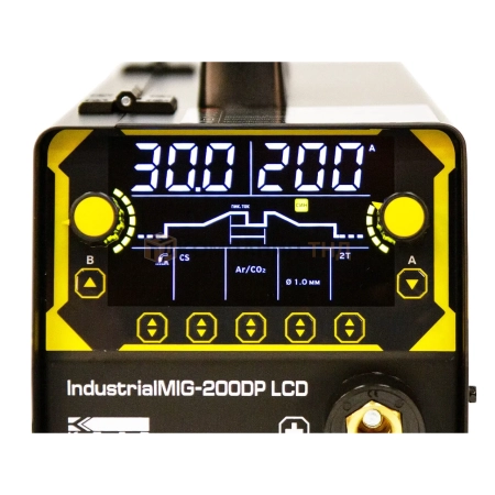 Полуавтомат КЕДР IndustrialMIG-200DP LCD (230В, 30-200А)