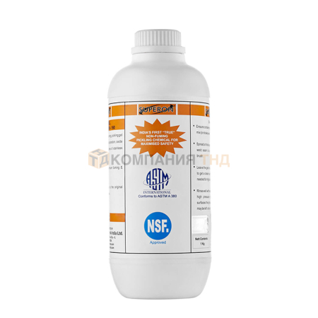 Травильная паста SUPERON WONDER GEL-STAIN-O-KLEAN 160 1 кг (SU-5-WGSOK-1000) Травильная паста SUPERON WONDER GEL-STAIN-O-KLEAN 160 1 кг (SU-5-WGSOK-1000)
