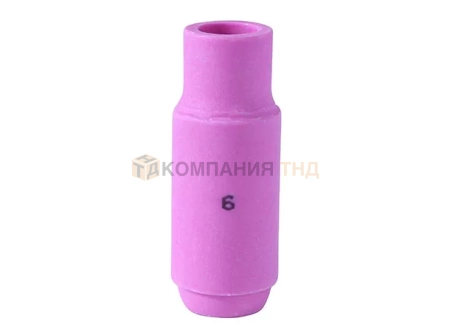 Сопло керамическое КЕДР TIG-17–18–26 PRO/EXPERT № 6 / Ø 9,5 мм (7200025)