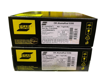 Проволока сварочная ESAB OK AlumaRod 5356 Проволока сварочная ESAB OK AlumaRod 5356