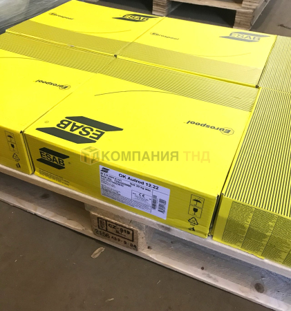 Омеднённая проволока ESAB OK Autrod 12.22 для сварки углеродистых и низколегированных сталей под флюсом Проволока сварочная ESAB OK Autrod 12.22