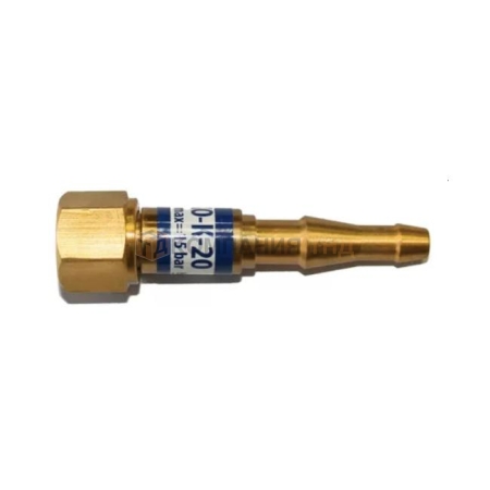 Клапан обратный KRASS КО-К-20 (кислород) вход резака/горелки М16х1,5/6,3/9,0 мм (2855575)