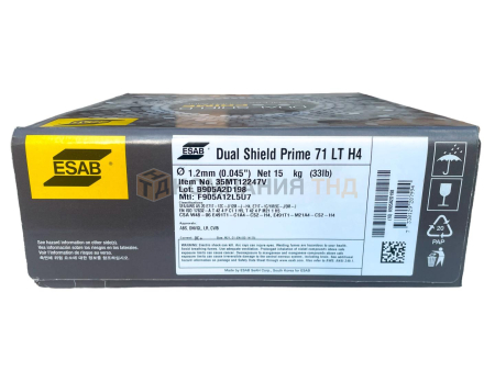Проволока порошковая ESAB Dual Shield Prime 71 LT H4