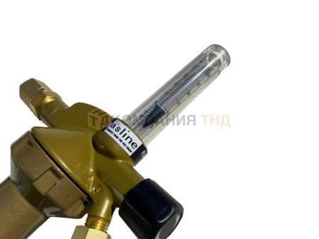 Редуктор сетевой GCE Dinflow Аргон/Смесь; -/30 л/мин; вх. G3/8", вых. G1/4" ротаметр