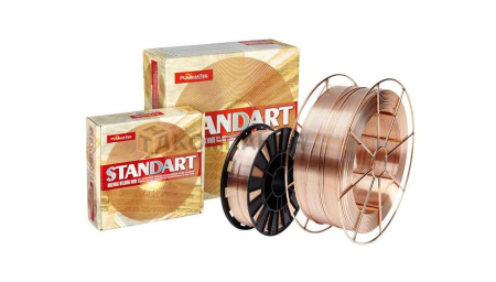 Проволока сварочная PlasmaTec СВ-08Г2С-О