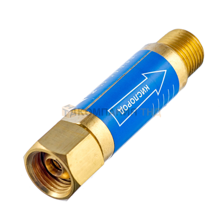 Клапан огнепреградительный ПТК КОК кислородный (на редуктор) М16х1,5