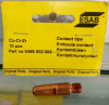 Наконечники контактные ESAB CuCrZr M8x37 w 0,8 мм Наконечники контактные ESAB CuCrZr M8x37 w 0,8 мм
