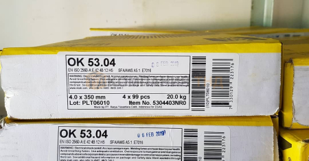 Сварочные электроды ESAB OK 53.04 Электроды ESAB OK 53.04