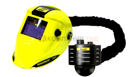 Сварочная маска ESAB WARRIOR Tech 9-13 for air для блока подачи воздуха Маска сварочная ESAB Warrior Tech 9-13 for air
