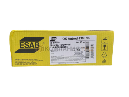 Сварочная проволока сплошного сечения ESAB OK Autrod 430LNb для полуавтоматической сварки Проволока сварочная ESAB OK Autrod 430LNb