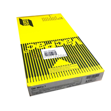 Электроды ESAB Электроды ESAB OK NiCu 1 ф 4,0 мм х 350 мм 1/4 VP (13,2кг) (92784030G0)
