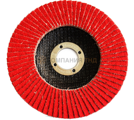Круг лепестковый тарельчатый Abraflex FLDS-10 125X22,23 (металл) P80 (T000050646)