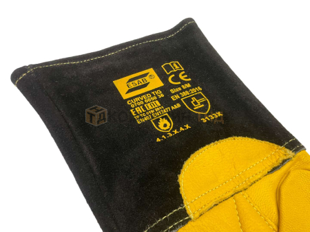 Сварочные перчатки TIG ESAB Curved TIG Glove Сварочные перчатки ESAB Curved TIG Glove