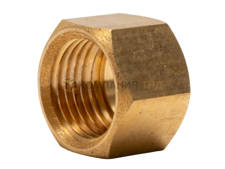 Гайка KRASS 19 М16х1,5 правя (Латунь) (1 шт.) (2190583)