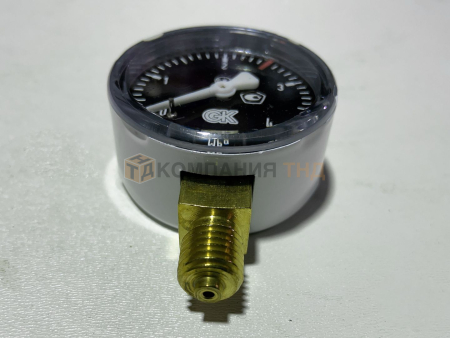 Манометр KRASS Ацетиленовый 4,0 МПа, диам. 50 мм Манометр KRASS Ацетиленовый 4,0 МПа, диам. 50 мм