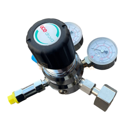Регулятор GCE Druva LMF Кислород/Инертные газы – 200/40 бар, вх. G3/4”; вых. G3/8”; 200 м3/ч