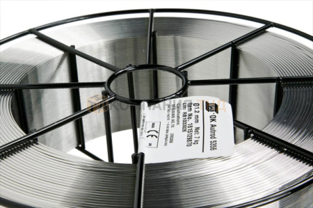 Сварочная проволока сплошного сечения ESAB OK Autrod 5356 (OK Autrod 18.15) для дуговой сварки алюминия в среде защитных газов Проволока сварочная ESAB OK Autrod 5356 (OK Autrod 18.15)