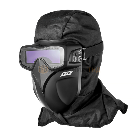 Маска сварочная хамелеон ПТК SK1000 SUPER VISION, чёрная