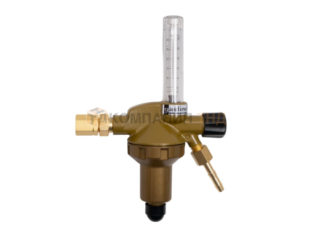 Редуктор сетевой GCE Dinflow Аргон/Смесь; -/30 л/мин; вх. G3/8", вых. G1/4" ротаметр