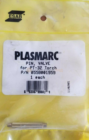 Штифт клапана ESAB Valve Pin, РТ32ЕН Штифт клапана ESAB Valve Pin, РТ32ЕН