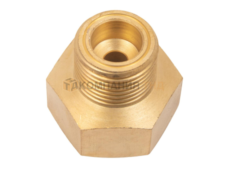 Переходник KRASS G3/4-Сп21,8 (для импортного редуктора) (Латунь)